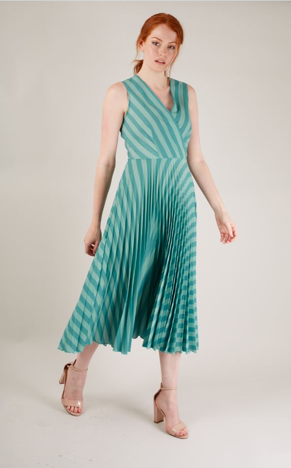 Closet London Pleated Wrap Dress | Hyd Haus